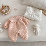 [66-90cm] 刺繍 カートゥーン 中綿カバーオール - Image 6