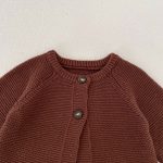 [66-100cm]フリル ニット カーディガン、ショートパンツ - Image 7