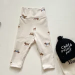 [66-90cm] 動物or小花柄 ロンパース or ボトムス - Image 4