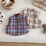 [73-120cm] 刺繍 カートゥーン リバーシブル ベスト - Image 3