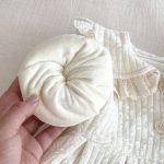 [73-100cm] フリル襟 裏起毛 ジャケット - Image 2