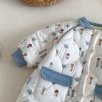 [66-90cm]総柄 プリント カバーオール - Image 10