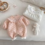 [66-90cm] 刺繍 カートゥーン 中綿カバーオール - Image 11