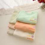 [66-90cm]スウェット スマイル柄 英字 可愛い トップス - Image 18