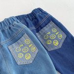 [73-120cm]笑顔柄 デニムパンツ - Image 10