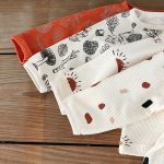 [66-100cm]ワッフル プリント セットアップ6 - Image 7