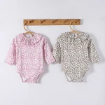 [66-90cm] レオパード ロンパース - Image 5