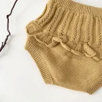 [73-110cm]フリルニットかぼちゃ パンツ - Image 10