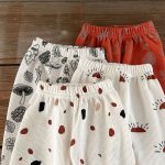 [66-100cm]ワッフル プリント セットアップ6 - Image 10