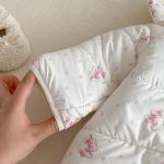 [66-90cm]カートゥン フード キルティング カバーオール - Image 7