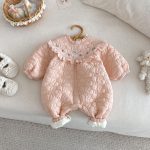 [66-90cm] 刺繍 カートゥーン 中綿カバーオール - Image 15