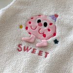 [66-120cm]もこもこ ボア カバーオール うさぎ トレーナー セット - Image 12