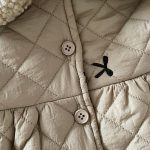 [66-100cm] 蝶結 裏起毛 コットン アウター - Image 2