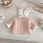 [73-120cm] 大きな耳付き 中綿アウター - Image 9