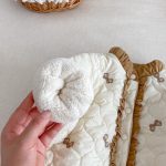 [73-120cm] リボン 中綿 キルティング コート - Image 7