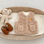 [73-120cm] カートゥーン 裏起毛 ベスト - Image 15