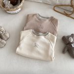 [73-120cm] おうち 刺繍 裏起毛 スウェット - Image 9