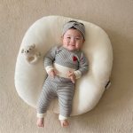 [66-90cm]ハート柄 ボーダー セットアップ - Image 8