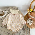 [66-90cm]デイジー ロンパース