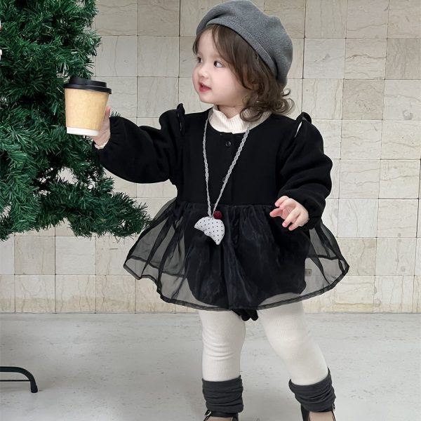 [66-90cm]ワンピース風 ロンパース