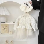 [66-100cm]花刺繡 レース ワンピース - Image 7