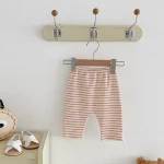 [66-100cm] ボーダー レギンス - Image 10