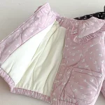 [80-130cm] 丸襟 小花柄 アウター - Image 8