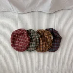 [GOODS] チェック ベレー 帽子 - Image 7