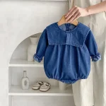 [66-130cm]ロンパース or ワンピース スクエア カジュアル おしゃれ - Image 7