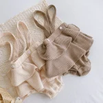 [66-90cm]フリル サロペット ロンパース or シャツ - Image 6