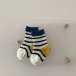 [GOODS] 韓国風 ボーダー ソックス