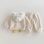 [73-110cm] アヒルデザインボア セットアップ - Image 11