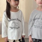 [80-150cm]長袖Tシャツ デザートプリント シンプル 定番 兄妹お揃い - Image 20