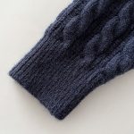 [73-110cm] ケーブル編み ニット ポロシャツ - Image 13