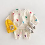 [80-130cm]ワンピースORセットアップ 可愛い カートゥーン - Image 9