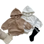 [66-90cm] フーディ ロンパース - Image 2