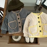 [66-100cm] キルティング アウター - Image 2