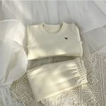 [80-150cm]無地 シンプル 肌触り良い ルームウェア - Image 5