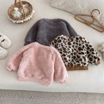 [73-120cm] 韓国風 両面ボア トレーナー - Image 16