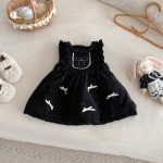 [73-120cm] ベロア裏起毛 リボン ワンピース - Image 16