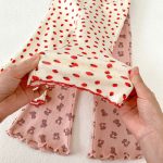 [73-110cm]小花柄 くまベルボトムパンツ - Image 17