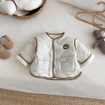 [73-120cm] ワッペン付き あったか ジャケット - Image 16