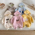 [66-90cm] アニマル 刺繍 カバーオール - Image 5