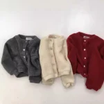 [73-100cm] ボアボア カーディガン - Image 8