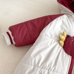 [66-90cm]韓国風 切り替え カバーオール - Image 14