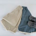 [90-140cm]ゆったり カジュアル ワイドパンツ - Image 8