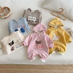 [66-90cm] アニマル 刺繍 カバーオール - Image 16