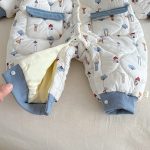 [66-90cm]総柄 プリント カバーオール - Image 8