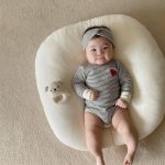 [66-90cm]ハート柄 ボーダー セットアップ - Image 6