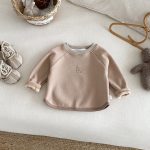 [73-120cm] おうち 刺繍 裏起毛 スウェット - Image 12